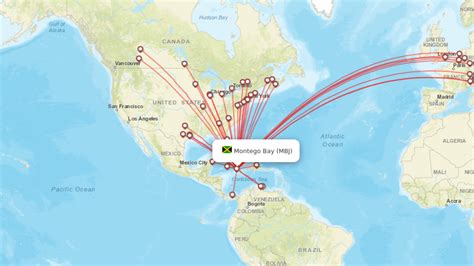 flights from montego bay jamaica